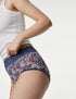 5pk Cotton Rich Printed Full Briefs